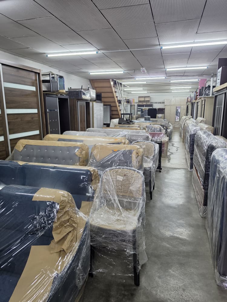 Sofa and wardrobe
